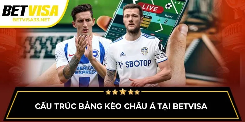 Cấu trúc bảng kèo châu Á tại BETVISA